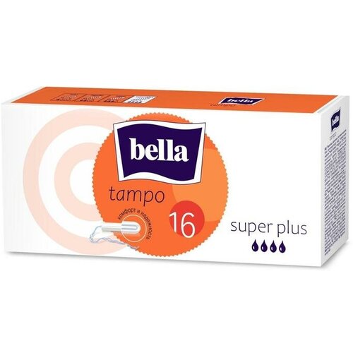 Тампоны Bella Premium Comfort Super Plus Easy Twist, 16 шт.