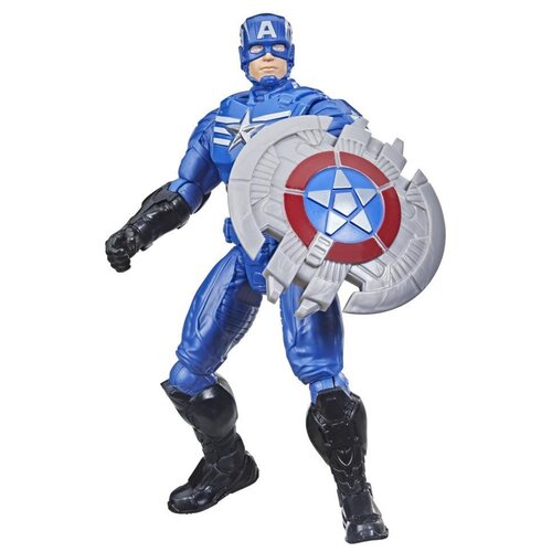 Фигурка Hasbro Avengers: Mech Strike Капитан Америка F1664, 15 см