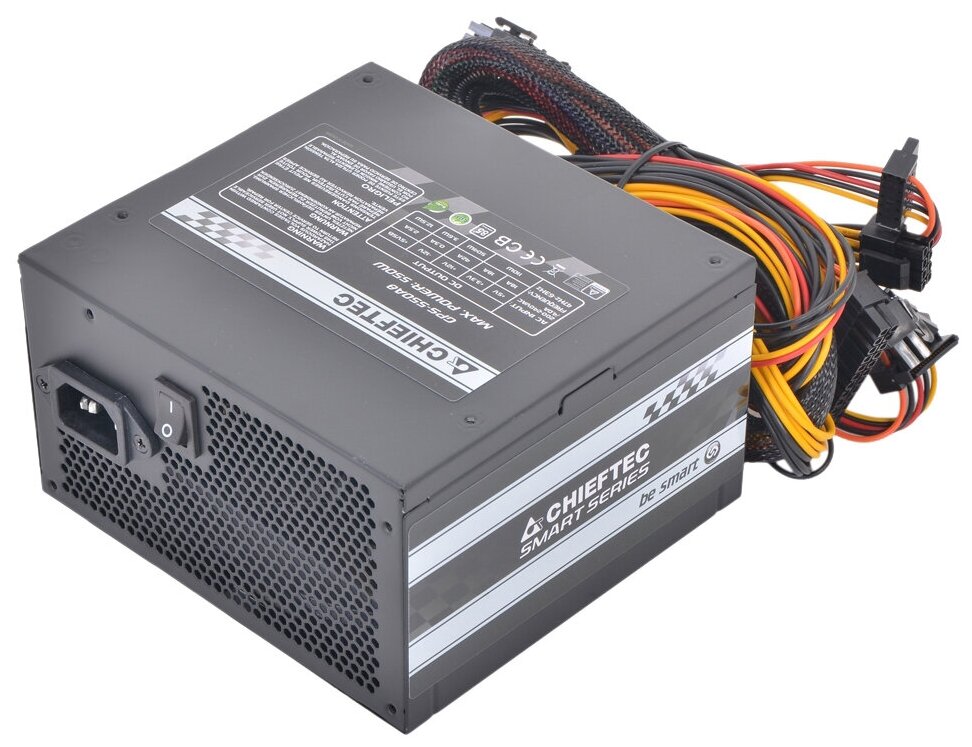 Блок питания Chieftec GPS-550A8 550W черный - фото №8