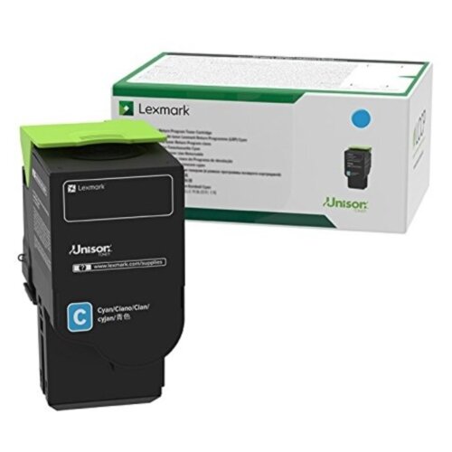 Картридж Lexmark 78C5UCE, 7000 стр, голубой картридж lexmark c5340cx 7000 стр голубой