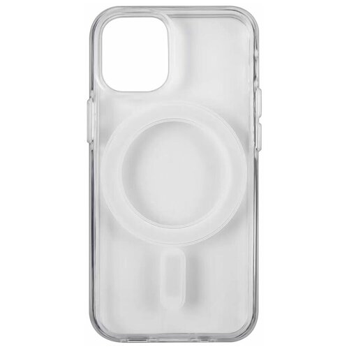 Чехол-накладка Red Line iBox Case MagSafe для смартфона iPhone 14 Pro, Пластик/Силиконовые края, Прозрачный УТ000032408
