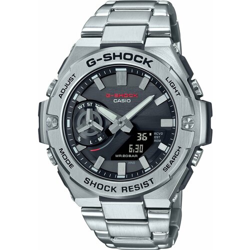 фото Наручные часы casio наручные часы casio gst-b500d-1aer, серый, серебряный