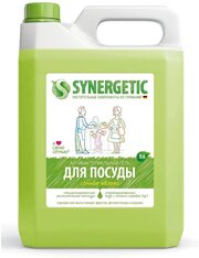 Средство для мытья посуды Synergetic Сочное яблоко, 5 л