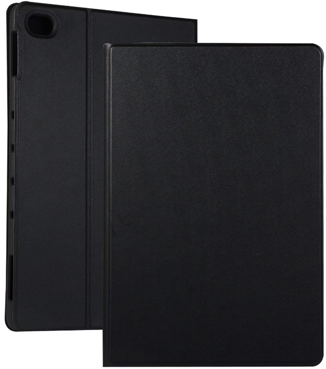 Чехол-обложка MyPads с подставкой для Huawei MediaPad M5 Lite 10 (BAH2-L09/W09/AL10) черный кожаный