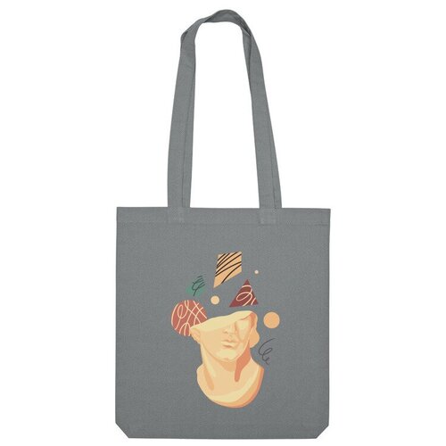 фото Сумка шоппер us basic, серый