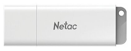 Флеш-диск 64 GB NETAC U185 USB 2.0 белый, 2 шт