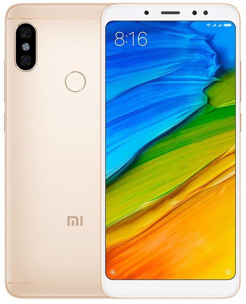 Смартфон Xiaomi Redmi Note 5 6/128 ГБ Global Rom, золотой