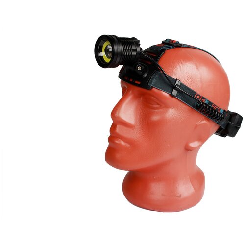 фото Фонарь налобный светодиодный акб usb 172 police