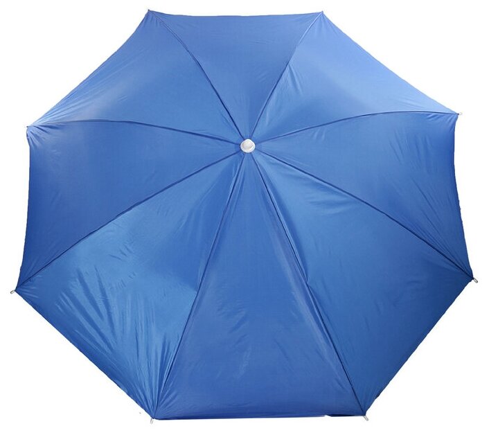 Зонт пляжный «Классика», d=240 cм, h=220 см, цвета микс - фотография № 5