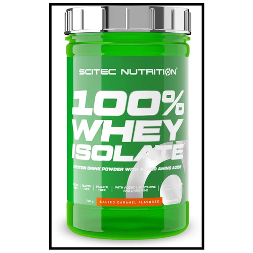 Протеин Scitec Nutrition Протеин Scitec Nutrition 100% Whey Isolate, (700 гр.) соленая карамель