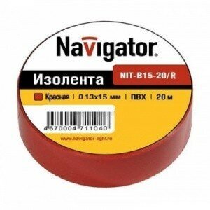 71104 NIT-B15-20/R изолента Navigator - фото №3