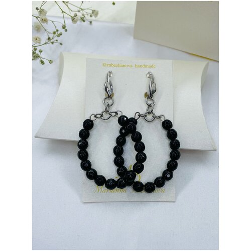 Серьги с агатом