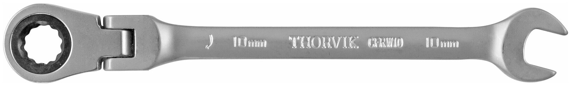 Ключ Гаечный Комбинированный Трещоточный Карданный, 10 Мм Cfrw10 Thorvik THORVIK арт. CFRW10 - фотография № 5
