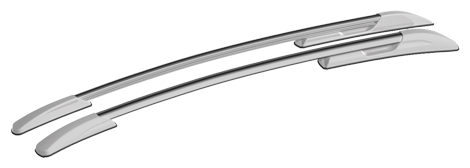 АПС рейлинг Lada XRAY 2015- 0224-БП-23 серебристый пластик