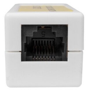 Соединитель проходной 8P8C (RJ-45) UTP Cat.5e 10-0320 супр