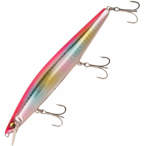 фото Воблер megabass marine gang cookai 140 f #gg pink back rainbow / сделано в японии