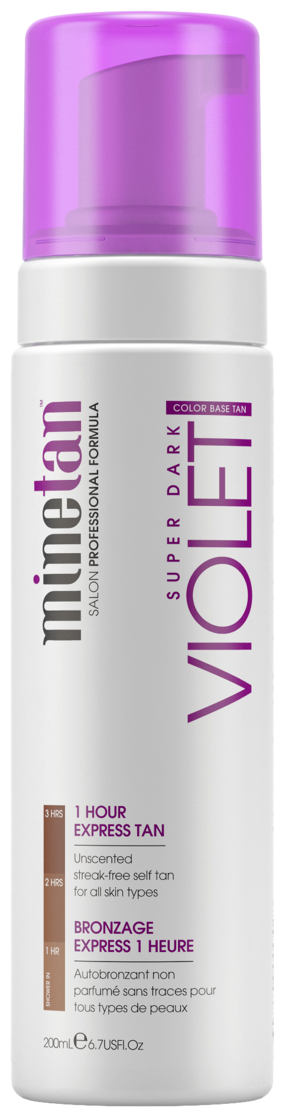 -    MineTan Violet Self Tan Foam 200 