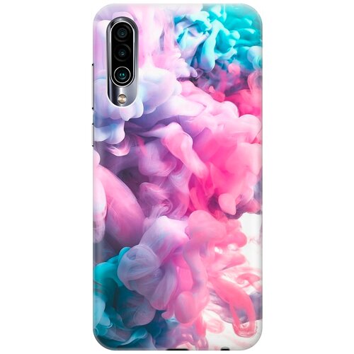 фото Re:pa накладка transparent для meizu 16xs с принтом "розово-голубой дым"