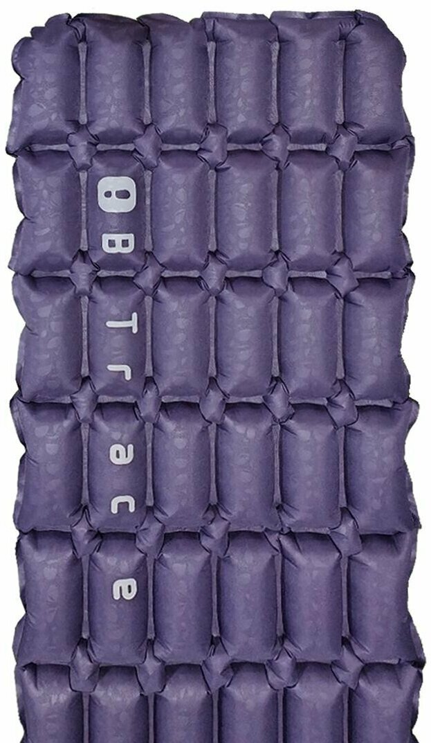 Ковер надувной утеплённый BTrace AirMat Comfort, 184х52х7 см (Синий)