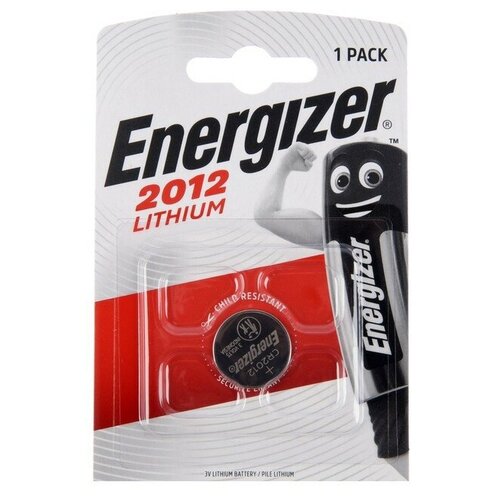 батарейка литиевая energizer lithium cr1620 3 в упаковка 1 шт e300844002 energizer арт e300844002 Батарейка литиевая CR2012-1BL, 3В, блистер, 1 шт.