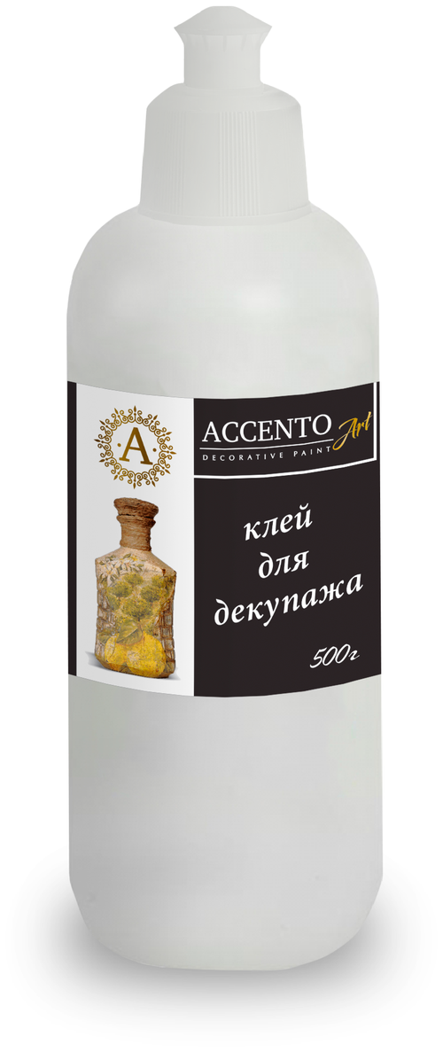 Клей для декупажа 500г AccentO ART