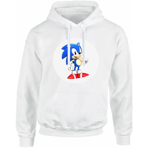 фото Худи, размер 48, белый migom