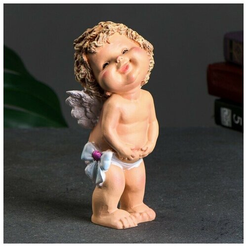 Фигурка декоративная счастливый ангелочек 7х8х18 см 1530₽