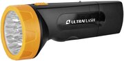 Ultraflash LED3829 (фонарь аккум 220В, черн /желт, 9 LED, SLA, пластик, коробка)