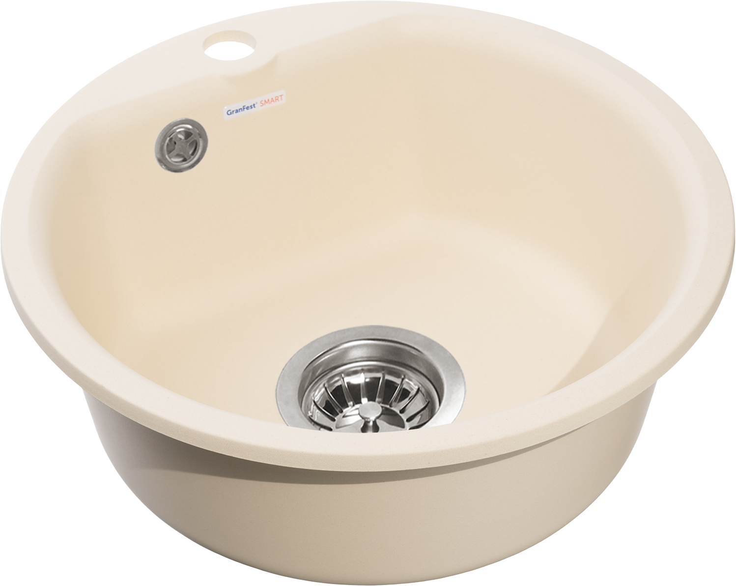Мойка кухонная GranFest Smart SM 430 белый - фото №15