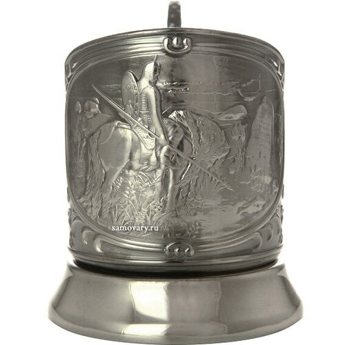 Никелированный подстаканник 