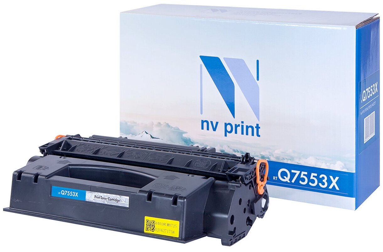 Лазерный картридж NV Print NV-Q7553X для HP LaserJet P2014, P2015, P2015dn, P2015n, P2015x, M2727nf (совместимый, чёрный, 7000 стр.)