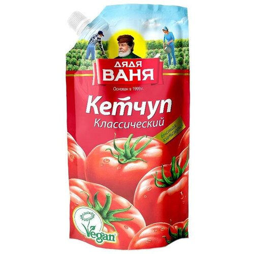 Дядя Ваня Соус Кетчуп Классический, 330 г, 12 шт