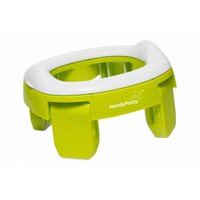 Дорожный горшок Roxy-Kids HandyPotty в фирменной сумке, лайм