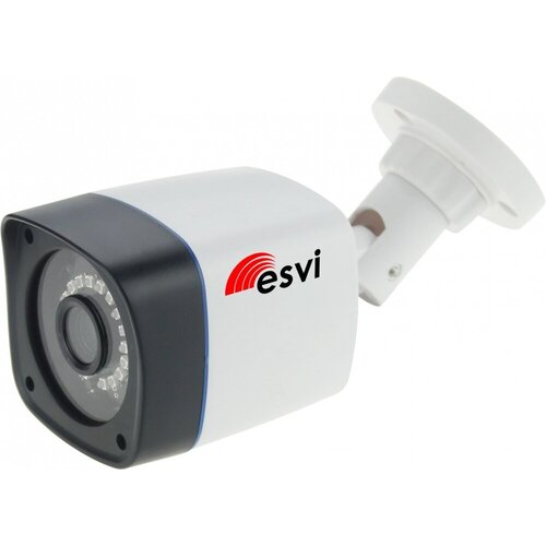 купольная уличная ip видеокамера esvi evc ip dn4 0 cx p m xm 4 0мп f2 8мм poe микрофон EVC-IP-BM3.0-P (XM) уличная IP видеокамера, 3.0Мп, f=2.8мм, POE