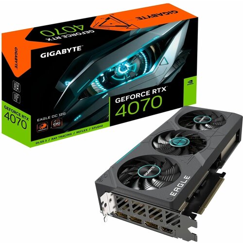 Видеокарта Gigabyte RTX4070 EAGLE OC 12GB