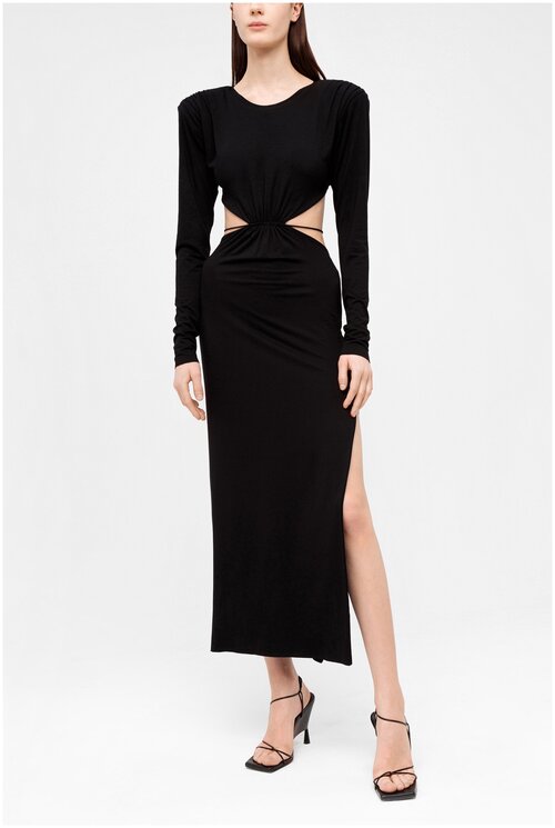 Платье MANURI для женщин цвет черный размер 40