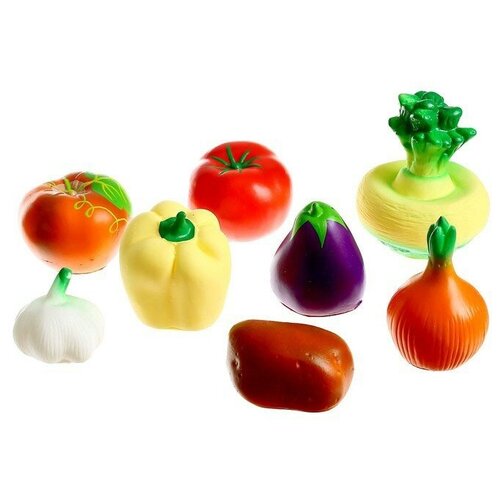 Набор резиновых игрушек овощей Золотая осень СИ-298