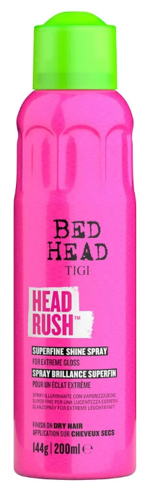 TIGI Спрей для придания блеска волосам Headrush Bed Head, 200 мл