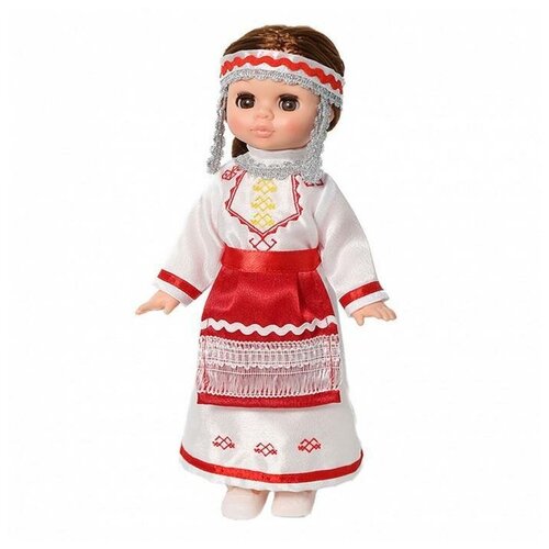 Кукла для девочки Эля в чувашском костюме, 30,5 см кукла весна мальчик в чувашском костюме 30 см в3916