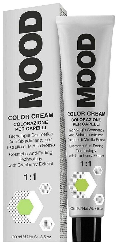 MOOD Color Cream крем-краска для волос, 901 серебристый, 100 мл