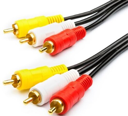 Аксессуар ATcom 3RCA M 1.8m PE AT10711