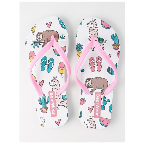 фото Шлепанцы bearwear размер 36, белый