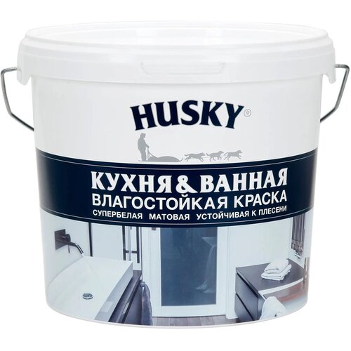 Краска для кухонь и ванных комнат Husky 5 л