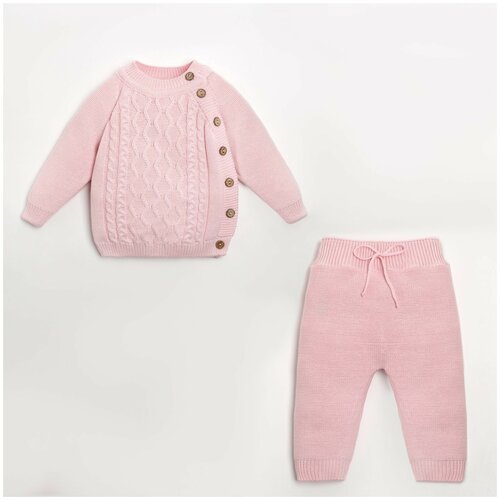 Комплект одежды Крошка Я, размер 44, розовый