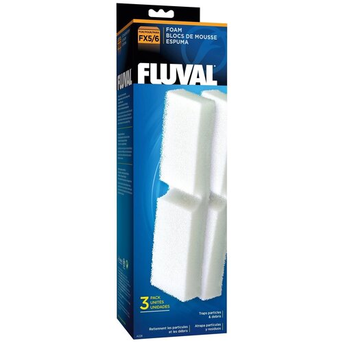 Fluval картридж A228 (комплект: 3 шт.) 5 г 3 шт. белый