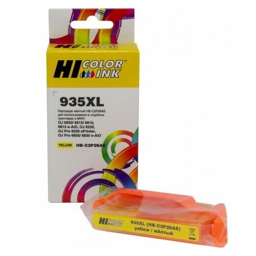 Картридж Hi-Black (HB-C2P26AE) для HP OJ Pro 6230/6830, №935XL, Y