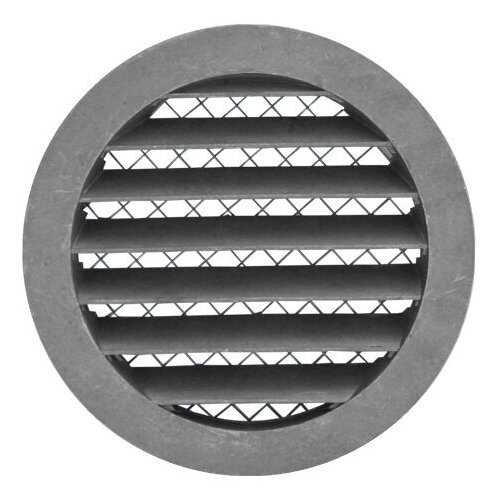 Решетка вентиляционная 10ркм d100 алюминиевая c фланцем 1376₽