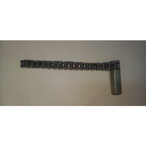 Съемник масляного фильтра 6 граней до 100 мм цепной