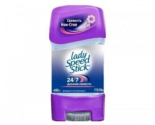Дезодорант-гель Lady Speed Stick 24/7. Дыхание свежести, 65 гр - фото №16