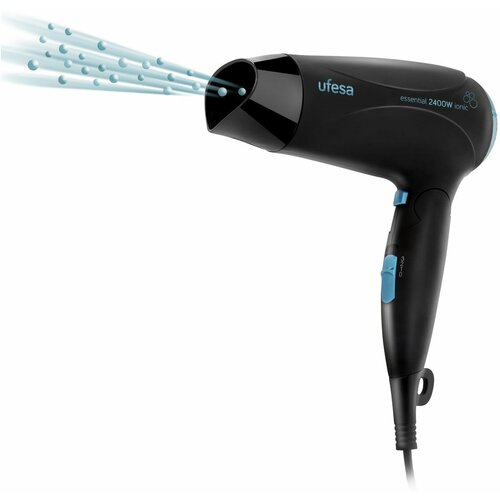 Фен Ufesa Ionic Hair dryer 2400W SC8310 60304472 голубойчерный 574900₽
